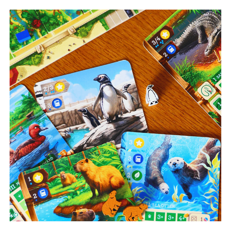 Zoo Tycoon: The Board Game: New Shores Expansion: Deluxe Kickstarter Edition