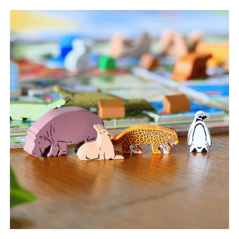 Zoo Tycoon: The Board Game: New Shores Expansion: Deluxe Kickstarter Edition