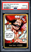 PSA GEM MT 10 Don!! Card [Op13-Carrying On His Will] - 165916952