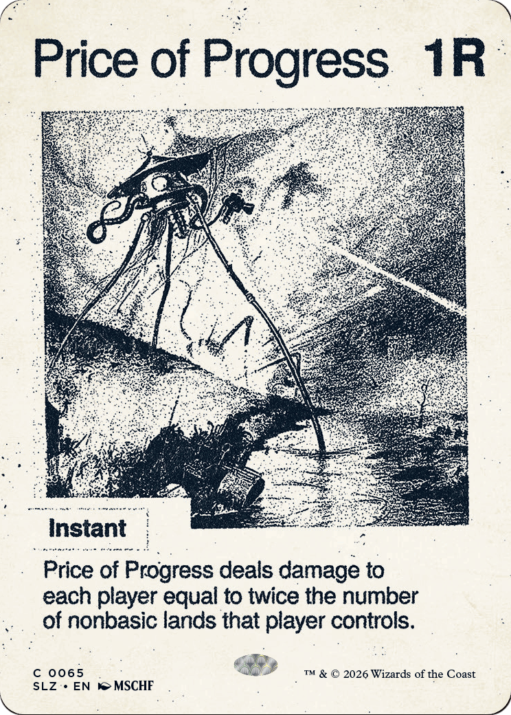 Price of Progress (0065) [Secret Lair x MSCHF: The Zeta Set]