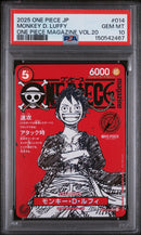 PSA GEM MT 10 Monkey D. Luffy [Japanese Promos] - 150542467
