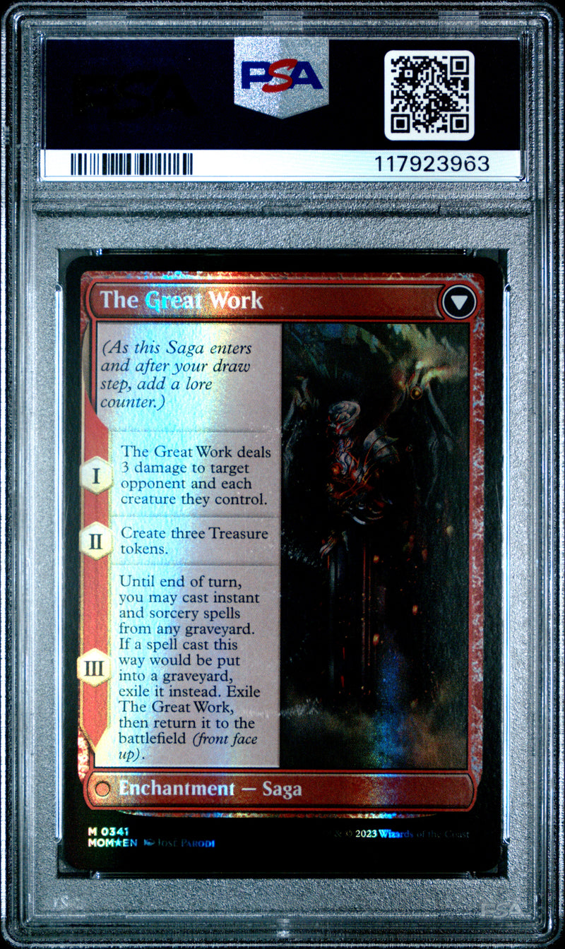 PSA MINT 9 Urabrask [Magic The Gathering March Of The Machine] - 117923963
