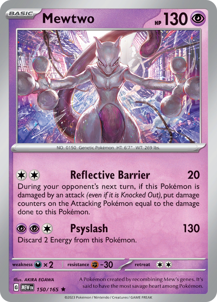 Mewtwo (150/165) [Scarlet & Violet: 151]