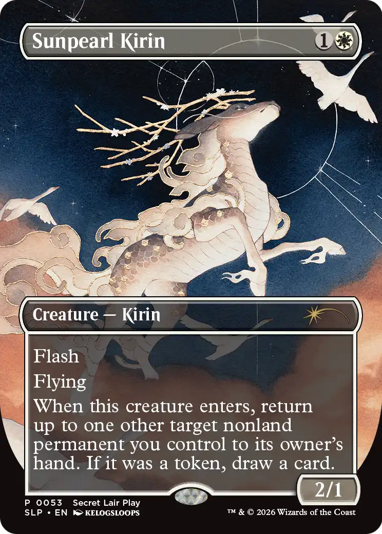 Sunpearl Kirin [Secret Lair Showdown]
