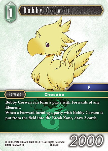 Bobby Corwen [Opus XI]