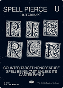 Spell Pierce (0151) [Secret Lair x MSCHF: The Zeta Set]