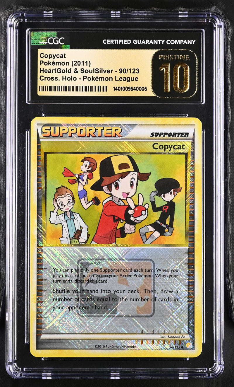 CGC PRISTINE 10 Copycat (90/123) [HeartGold & SoulSilver] - 1401009640006