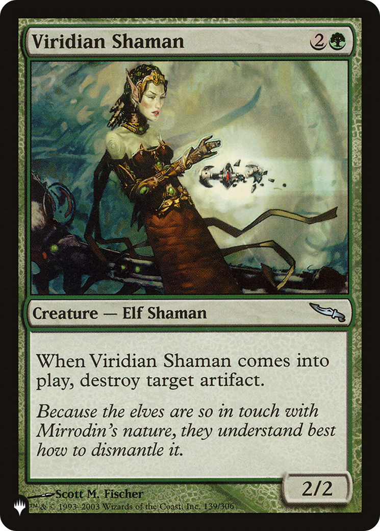 Viridian Shaman [The List Reprints]