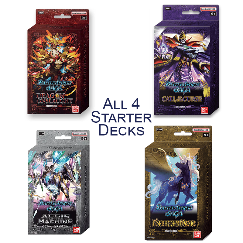 Battle Spirits Saga TCG: Starter Deck Bundle