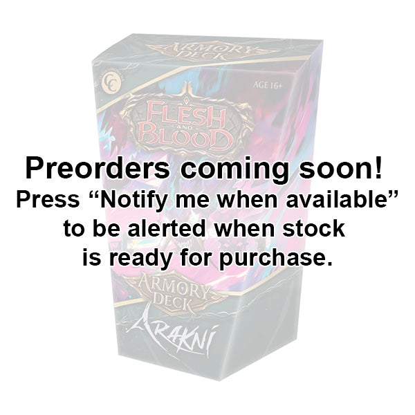 Flesh and Blood TCG: Armory Deck: Arakni