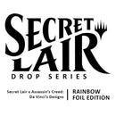 Magic the Gathering: Secret Lair x Assassin's Creed: Da Vinci's Designs - Rainbow Foil