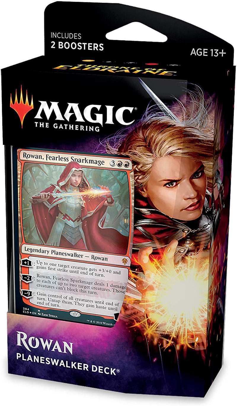 Magic the Gathering: Throne of Eldraine: Planeswalker Deck: Rowan