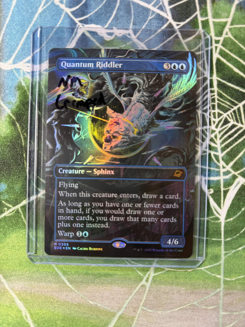 Quantum Riddler (Borderless) (Crimped) [Edge of Eternities]
