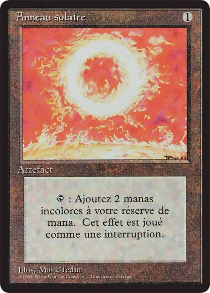 Sol Ring (French) [Revised Edition (Foreign Black Border)]