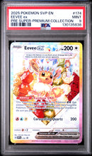 PSA MINT 9 Eevee Ex (174) [Svp En-Sv Black Star Promo] - 130135838