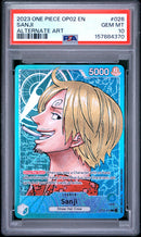 PSA GEM MT 10 Sanji [Op02-Paramount War] - 157884370