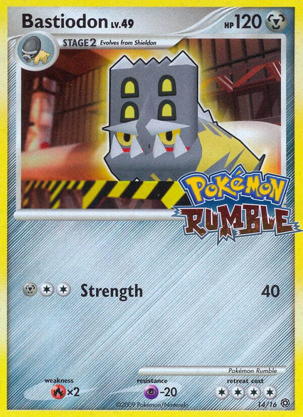 pokemon rumble tcg cards Bastiodon (14/16) [Pokémon Rumble]