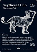 Scythecat Cub (0206) [Secret Lair x MSCHF: The Zeta Set]