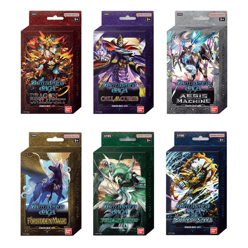 Battle Spirits Saga TCG: Starter Deck Bundle