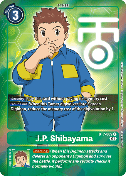 J.P. Shibayama [BT7-089] (Alternative Art - Box Topper) [Next Adventure]