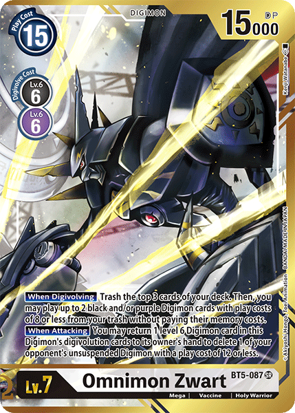 digimon battle of omni card list price Battle of Omni Price Guide Digimon TCG Card Prices