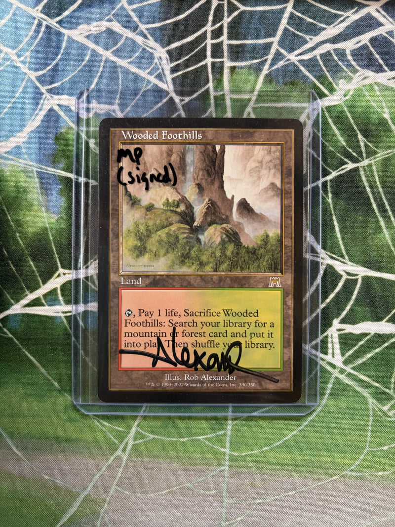 Wooded Foothills (Signed by Rob Alexander) [Onslaught]