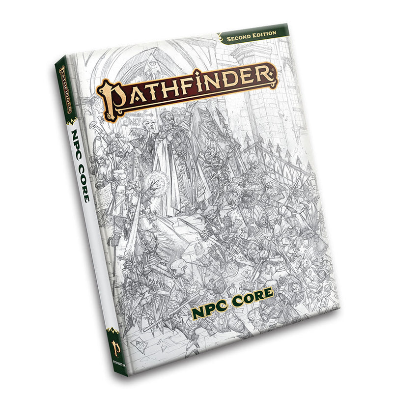 Pathfinder 2E: NPC Core: Sketch Cover