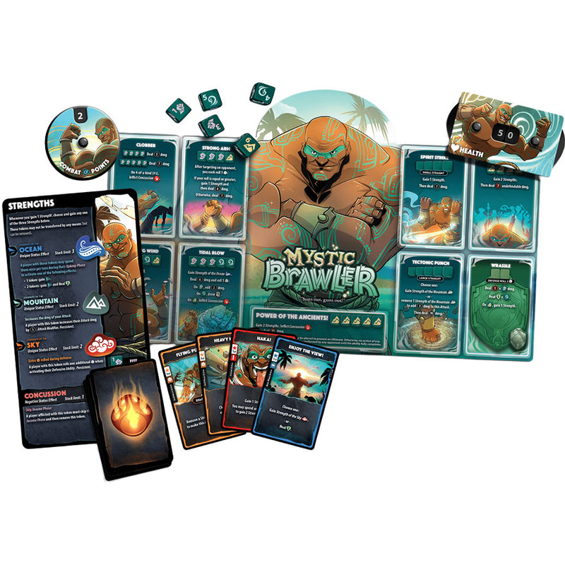 Dice Throne: Hero Pack: Mystic Brawler