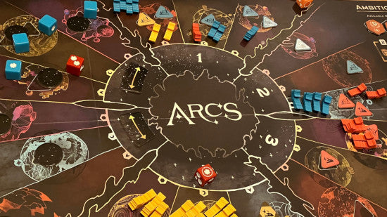 a typical 3 player game of ARCS