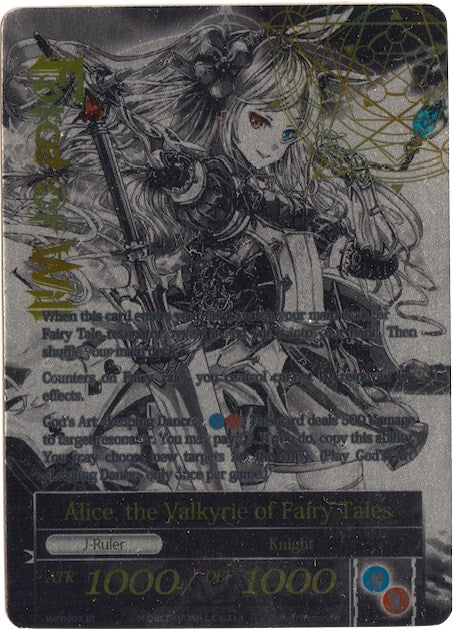 Alice, the Girl in the Looking Glass // Alice, the Valkyrie of Fairy Tales (WPR008/009) [Promo Cards]