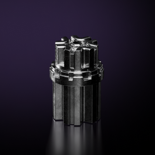 Brink Metal First Player Token