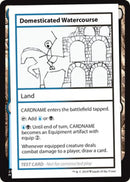 Domesticated Watercourse (2021 Edition) [Mystery Booster Playtest Cards]