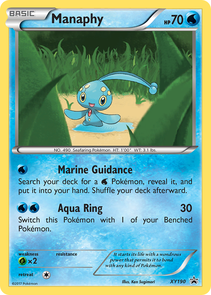 Manaphy (XY190) [XY: Black Star Promos]