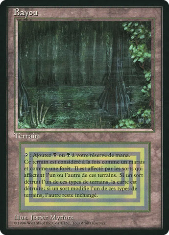 Bayou (French) [Foreign Black Border]