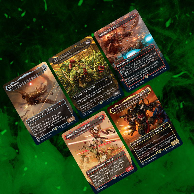 Magic the Gathering: Secret Lair: Warhammer 40,000: Orks