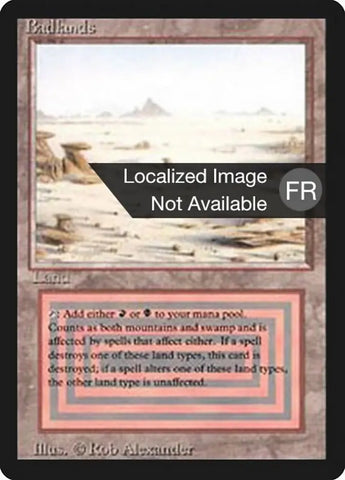 Badlands (French) [Foreign Black Border]