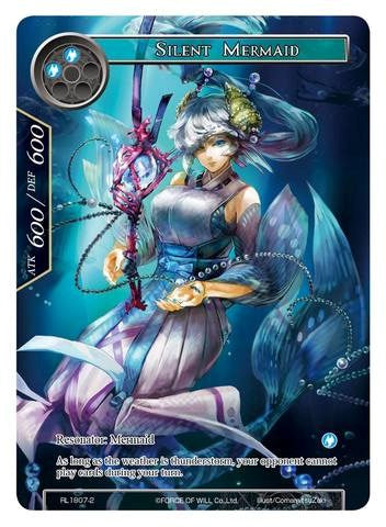 Silent Mermaid (RL1807-2) [Promo Cards]