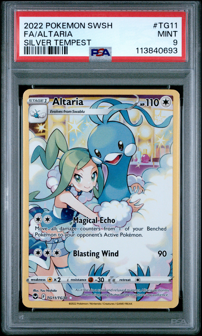 PSA MINT 9 Altaria(TG11/TG30) [Sword & Shield Silver Tempest] - 113840693