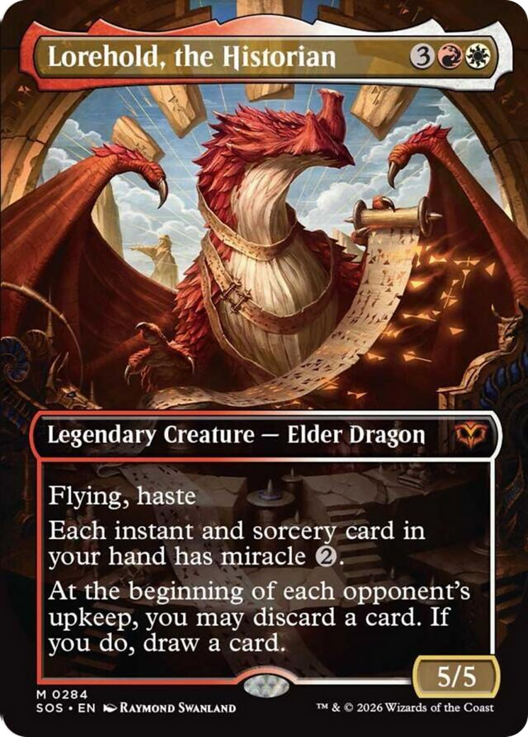 borderless mtg cards The Master of Keys (Borderless) (Foil) (004) : Toys & Games If its a Saga Lorehold, the Historian (Borderless) [Secrets