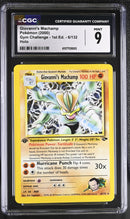 CGC 9 Giovanni's Machamp (6/132) [Gym Challenge - 1st Ed.] - 6157703003