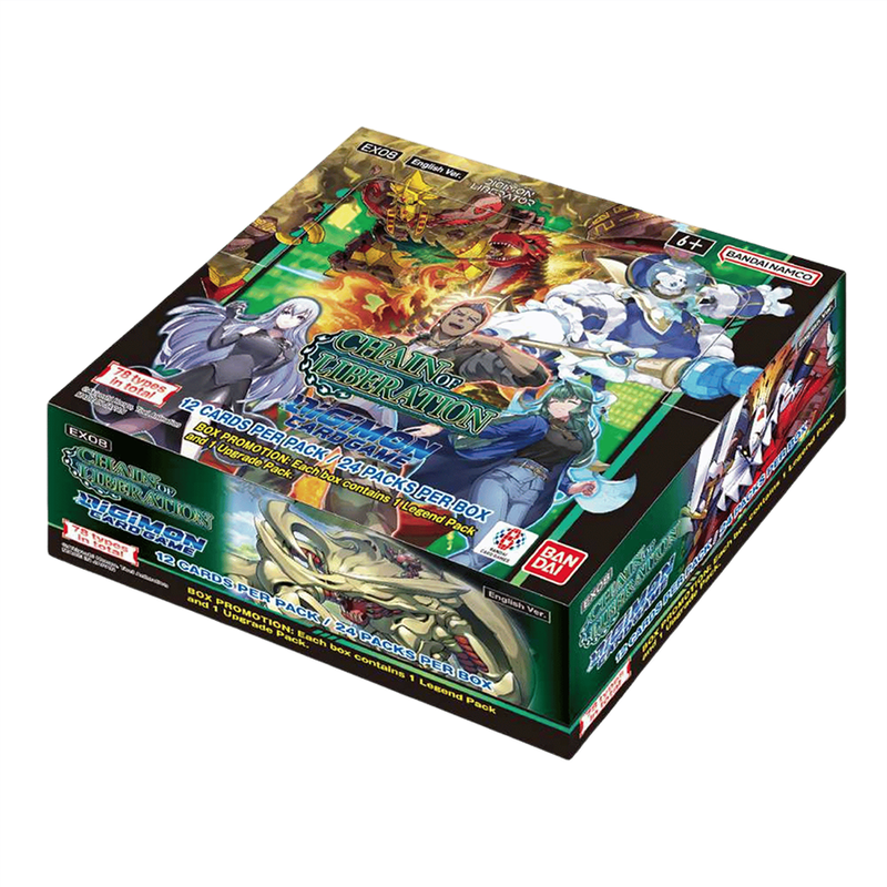 Digimon TCG: Chain of Liberation Booster Box (EX08) Digimon TCG: Chain of Liberation Booster Box (EX08)