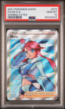 PSA GEM MT 10 Skyla(072/072) [Sword & Shield Shining Fates] - 95230322