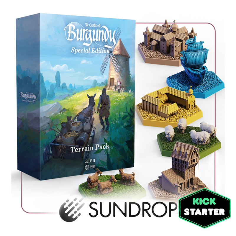 Castles of Burgundy: Terrain Pack Sundrop