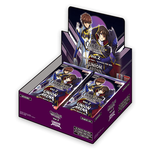 Union Arena TCG: CODE GEASS Lelouch of the Rebellion Vol.2: Booster Display