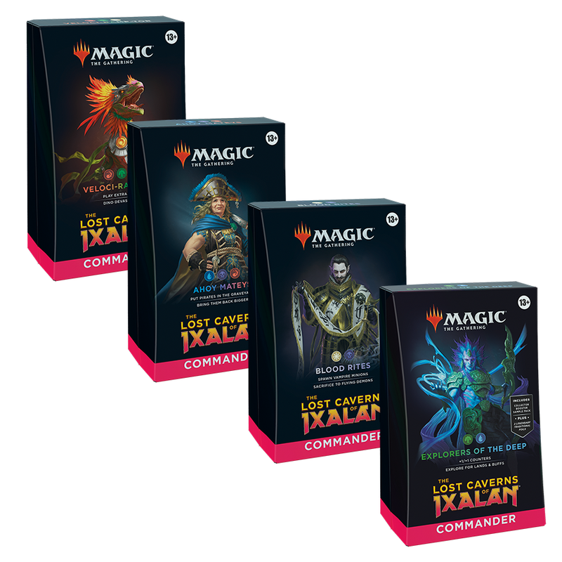Magic The Gathering: The Lost Caverns of Ixalan: Commander Decks Magic The Gathering: The Lost Caverns of Ixalan: Commander Decks