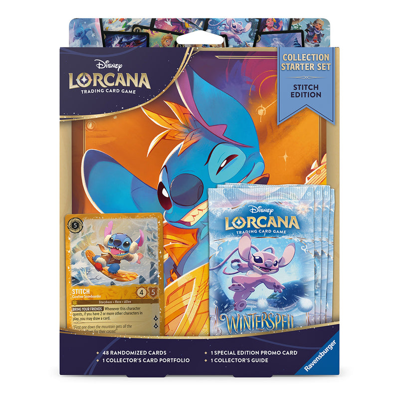Winterspell Stitch Edition Disney Lorcana Collection Starter Set Winterspell Stitch Edition Disney Lorcana Collection Starter Set
