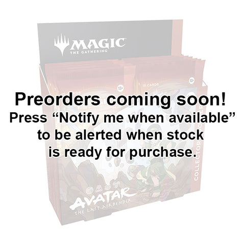 Magic the Gathering: Avatar: The Last Airbender: Collector Booster Display