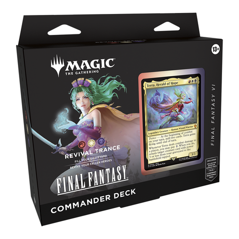 Magic the Gathering: Universes Beyond: Final Fantasy: Commander Deck - Revival Trance (Ding & Dent)