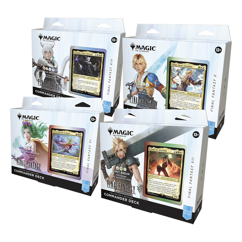 Magic the Gathering: Universes Beyond: Final Fantasy: Collector Comman Magic the Gathering: Universes Beyond: Final Fantasy: Collector Comman