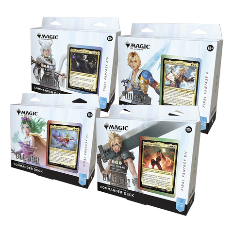 Magic the Gathering: Universes Beyond: Final Fantasy: Collector Commander Decks